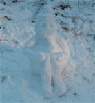 Snow Sculpture on Cairngorm